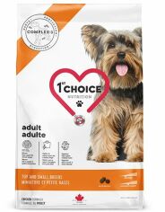 Акция на Сухий корм 1st Choice Adult Toy and Small Сhicken для міні та малих порід собак 2 кг (56585) от Y.UA