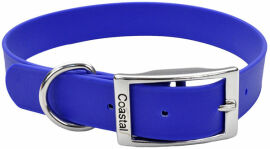 Акция на Нашийник Coastal Fashion Waterproof Dog Collar для собак біотановий синій 2.5x61 см от Y.UA
