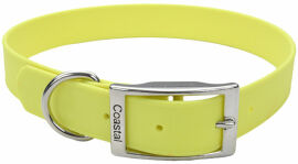 Акція на Нашийник Coastal Fashion Waterproof Dog Collar для собак біотановий жовтий 2.5x61 см від Y.UA
