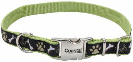 Акция на Нашийник Coastal Pet Attire Ribbon для собак салатовий 1.6 смx20-30 см от Y.UA