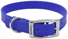 Акция на Нашийник Coastal Fashion Waterproof Dog Collar для собак біотановий синій 1.9x43 см от Y.UA