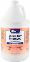 Акция на Шампунь Davis Quick-Dry Shampoo для собак і котів 3.8 л (54970) от Y.UA