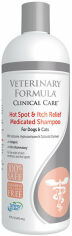 Акция на Шампунь Veterinary Formula Hot Spot & Itch Relief Medicated Shampoo антиалергенний з лідокаїном, гідрокортизоном для собак і котів 3.8 л (41081) от Y.UA