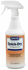 Акція на Спрей для собак та котів Davis Quick-Dry Spray швидке сушіння 946 мл (55915) від Y.UA