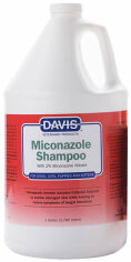 Акція на Шампунь з 2% нітратом миконазола Davis Miconazole Shampoo для собак і котів із захворюваннями шкіри 3.8 л від Y.UA