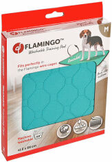 Акція на Пелюшка для собак багаторазова Flamingo Training Pad Patsy розмір M 69х41.5х0.3 см зелена (5400585192216) від Y.UA