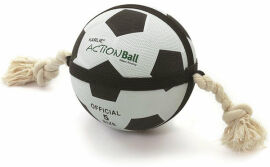 Акція на Іграшка Flamingo Actionball для собак, футбольний м'яч на мотузці (515202) від Y.UA