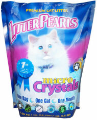 Акция на Наповнювач туалетів для кішок Litter Pearls Micro Crystals кварцовий 4.7 кг 10.8 л 10610 (633843106105) от Y.UA