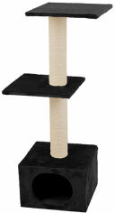 Акція на Ігровий комплекс Flamingo Charbonel кігтеточка для котів чорний 47х35х103 см (43119) від Y.UA