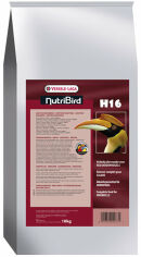 Акція на Гранульований корм Versele-Laga NutriBird H16 для великих плодоядних і комахоїдних птахів 10 кг від Y.UA
