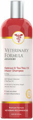 Акция на Шампунь Veterinary Formula Advanced Oatmeal & Tea Tree Oil Shampoo зволожуючий лікувальний для собак, антибактеріальний, протизапальний 473 мл (54654) от Y.UA