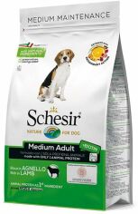 Акція на Сухий монопротеіновий корм Schesir Dog Medium Adult Lamb для дорослих собак середніх порід з ягням 3 кг від Y.UA