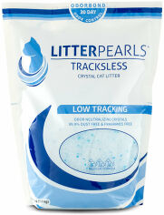 Акція на Наповнювач туалетів для кішок Litter Pearls TrackLess кварцовий 3.18 кг (56790) від Y.UA