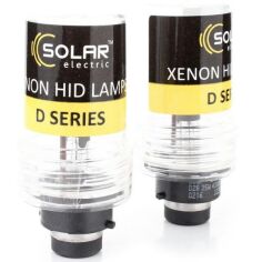 Акція на Лампа Solar ксеноновая D2R 4300K 85V 35W PK32d-3 2шт (8224) від MOYO