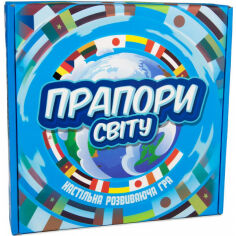 Акція на Настільна гра розвиваюча (5-7 років) Strateg Прапори світу укр. (30445) від Comfy UA