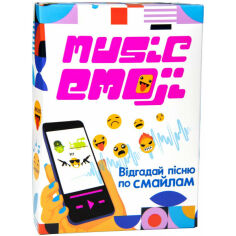 Акция на Настільна гра розважальна (12+) Strateg Music Emoji українською мовою (30249) от Comfy UA