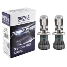 Акція на Лампа Brevia биксеноновая H4 4300K 85V 35W P43t-38 KET 2шт (12443) від MOYO