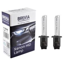 Акція на Лампа Brevia ксеноновая H1 6000K 85V 35W P14.5s KET 2шт (12160) від MOYO