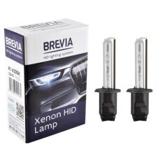 Акція на Лампа Brevia ксеноновая H1 4300K 85V 35W P14.5s KET 2шт (12143) від MOYO
