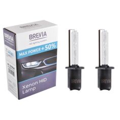 Акция на Лампа Brevia ксеноновая H1 +50% 5500K 85V 35W P14.5s KET 2шт (12150MP) от MOYO