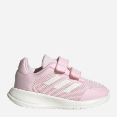 Акція на Дитячі кросівки для дівчинки Adidas Tensaur GZ5854 21 (5UK) Світло-рожеві від Rozetka