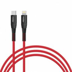 Акция на Intaleo Cable USB-C to Lightning 18W 1.2m Red (CBRNYTL1) от Stylus