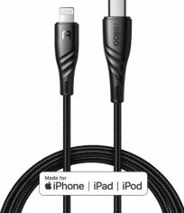Акція на Mcdodo Cable USB-C to Lightning Reliqo Mfi Pd 1.2m Black (RCA-625) від Stylus