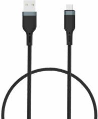 Акция на Wiwu Usb Cable to microUSB Platinum Charger 1.2m Black (PT03) от Stylus