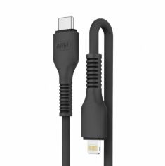 Акция на ArmorStandart Cable USB-C to Lightning 3A 1m Black (ARM65287) от Stylus