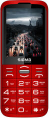 Акція на Sigma mobile Comfort 50 Grace Dual Sim Red (UA UCRF) від Stylus