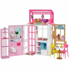 Акція на Портативный домик Barbie 2-этажный (HCD47) від Stylus