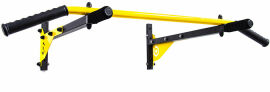 Акция на Турник настенный Hop-Sport Besport BS-T0202 с 4 ручками желтый от Stylus