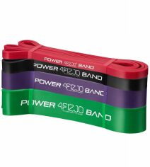Акція на 4FIZJO Power Band петля для фитнеса 4 шт. 6-36 кг (4FJ0063) від Stylus