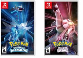 Акция на Pokemon Brilliant Diamond and Shining Pearl (Nintendo Switch) от Stylus