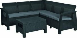 Акция на Комплект мебели Keter Bahamas Relax серый (3253929184000) от Stylus