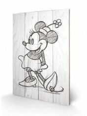 Акція на Постер деревянный Pyramid International Mickey Mouse 40х59 см (SW11130P) від Stylus