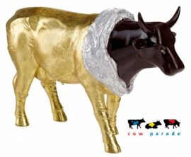 Акция на Коллекционная статуэтка корова Cow Parade Vaquita de Chocolat Size L (46705) от Stylus