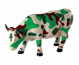 Акція на Коллекционная статуэтка корова Cow Parade Fatigues M (47834) від Stylus