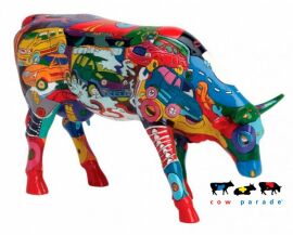 Акція на Коллекционная статуэтка корова Cow Parade Brenner Mooters, Size L (46351) від Stylus