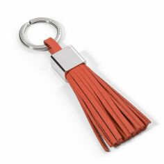 Акция на Брелок для ключей Philippi Gala с кожаной кисточкой 13 см оранжевый (273057) от Stylus