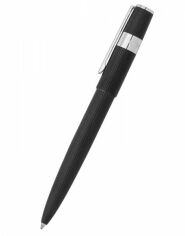 Акция на Шариковая ручка Hugo Boss Gear Pinstripe Black/Chrome (HSV2854A) от Stylus
