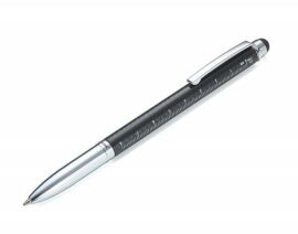 Акция на Шариковая ручка Troika с линейкой и стилусом (PIP40/CB) от Stylus
