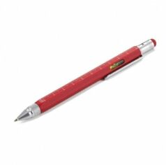 Акция на Шариковая многозадачная ручка Troika Construction красная (PIP20/RD) от Stylus