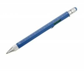 Акція на Шариковая многозадачная ручка Troika Construction голубая (PIP20/AT) від Stylus
