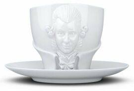 Акция на Чашка с блюдцем Tassen Моцарт 260 мл фарфор (TASS800201/TR) от Stylus