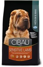 Акция на Сухой корм Farmina Cibau Sensitive Adult для средних и больших собак с чувствительным пищеварением с ягненком 12 кг (8010276031044) от Stylus