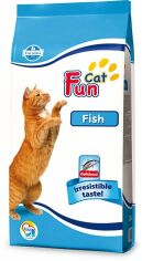 Акция на Сухой корм Farmina Fun Cat Fish для взрослых кошек, с рыбой 20 кг (156442) от Stylus