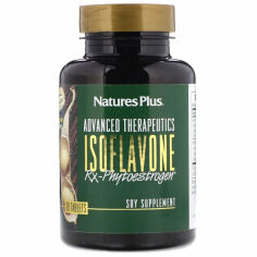 Акция на Nature's Plus Advanced Therapeutics Isoflavone Rx-Phytoestrogen 30 Tabs Соевые изофлавоны от Stylus