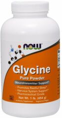 Акція на Now Foods Glycine Pure Powder 1 Lb Глицин від Stylus