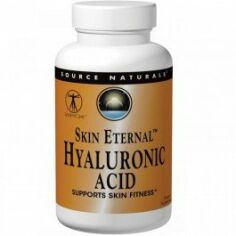 Акция на Source Naturals Hyaluronic Acid 50mg, Theanine Serene, Skin Eternal, 60 Tab от Stylus